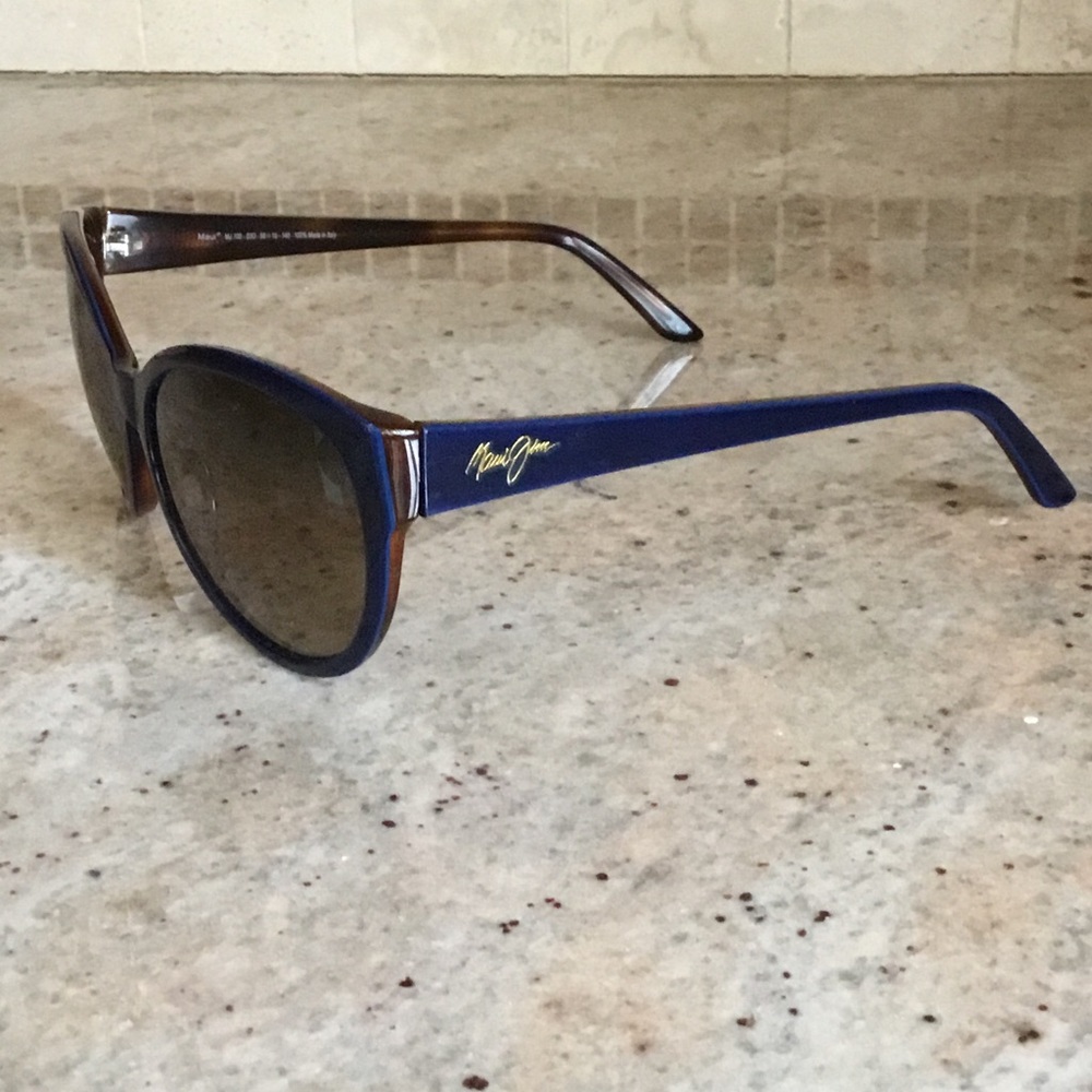 Maui Jim Venus Pools Sunglasses MJ 100-03D Made in Italy - Picture 5 of 12
